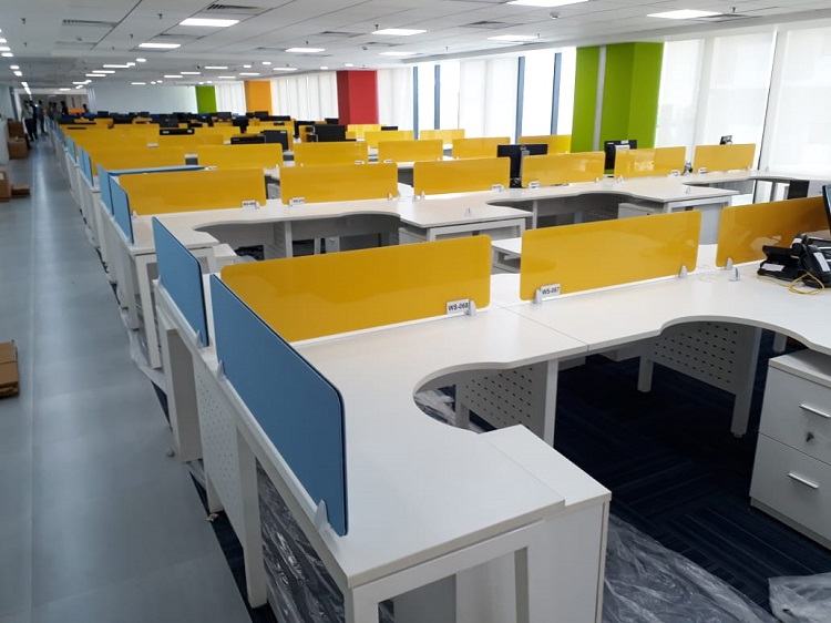 Office furniture, workstation, manufacturers in india by DdecorArch